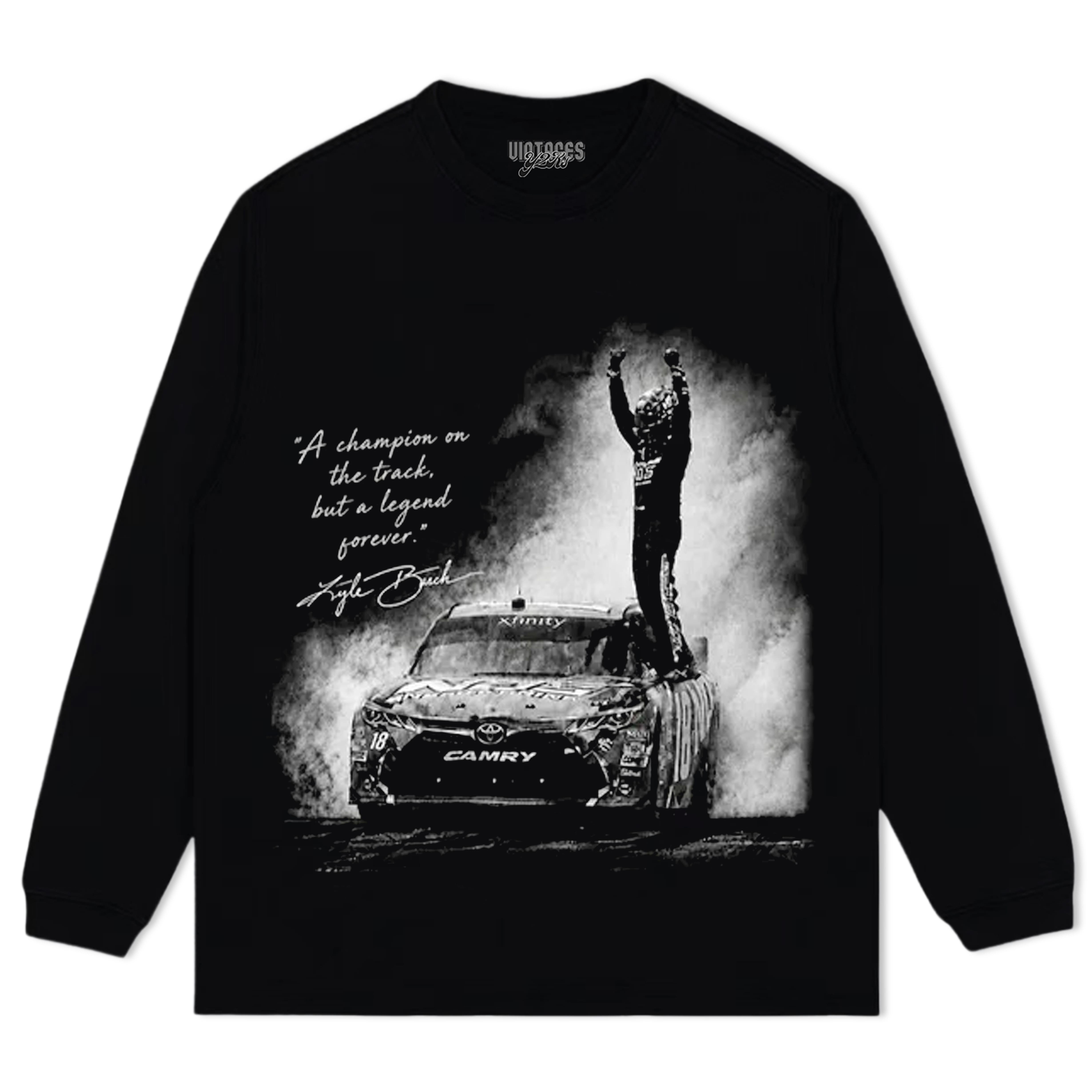 KYLE BUSCH - FOREVER ROWDY V2 TANK TOP & TEE & LONG SLEEVE & LAYERED LS & HOODIE