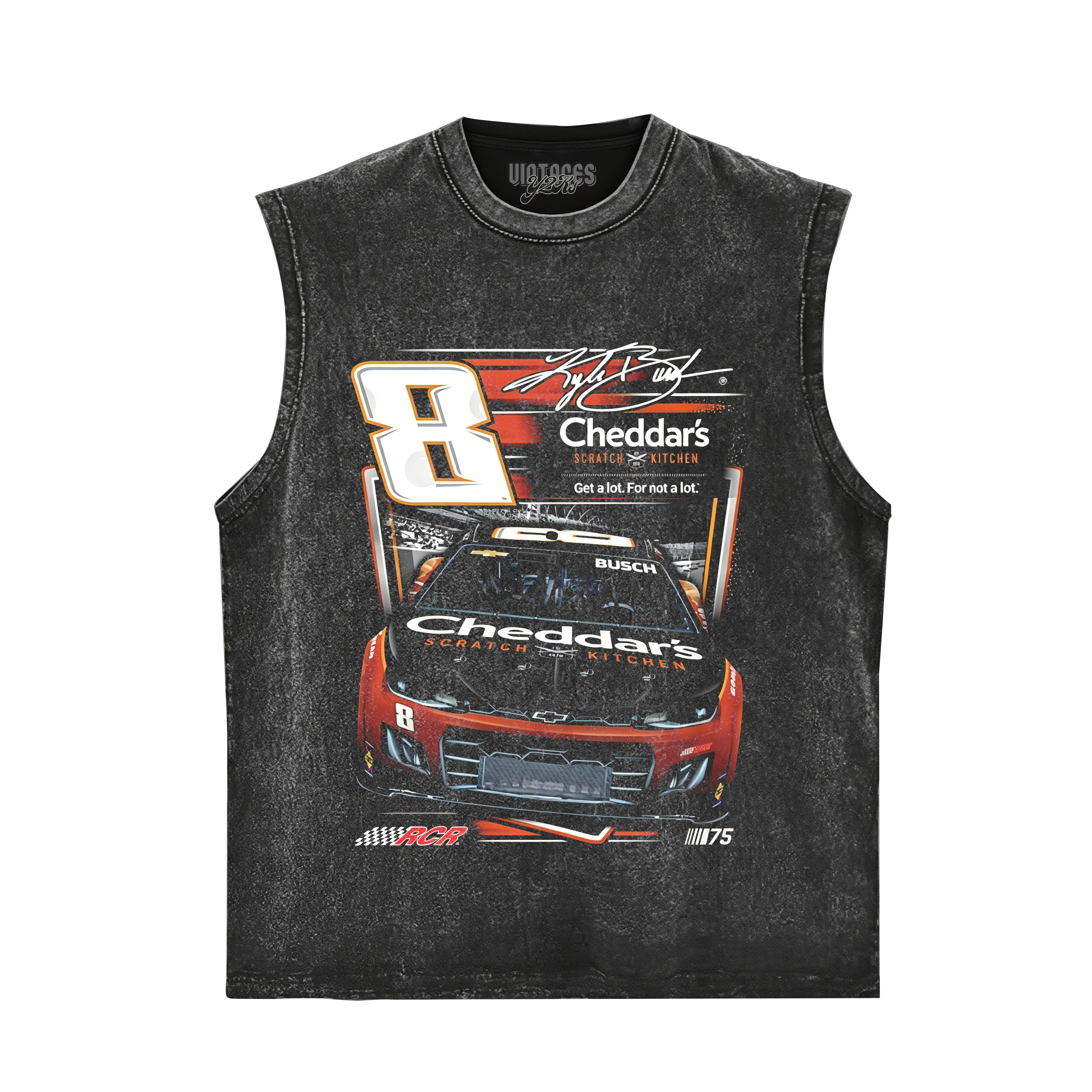 KYLE BUSCH CHEDDAR'S DOMINATOR TANK TOP & TEE & LONG SLEEVE & LAYERED LS & HOODIE