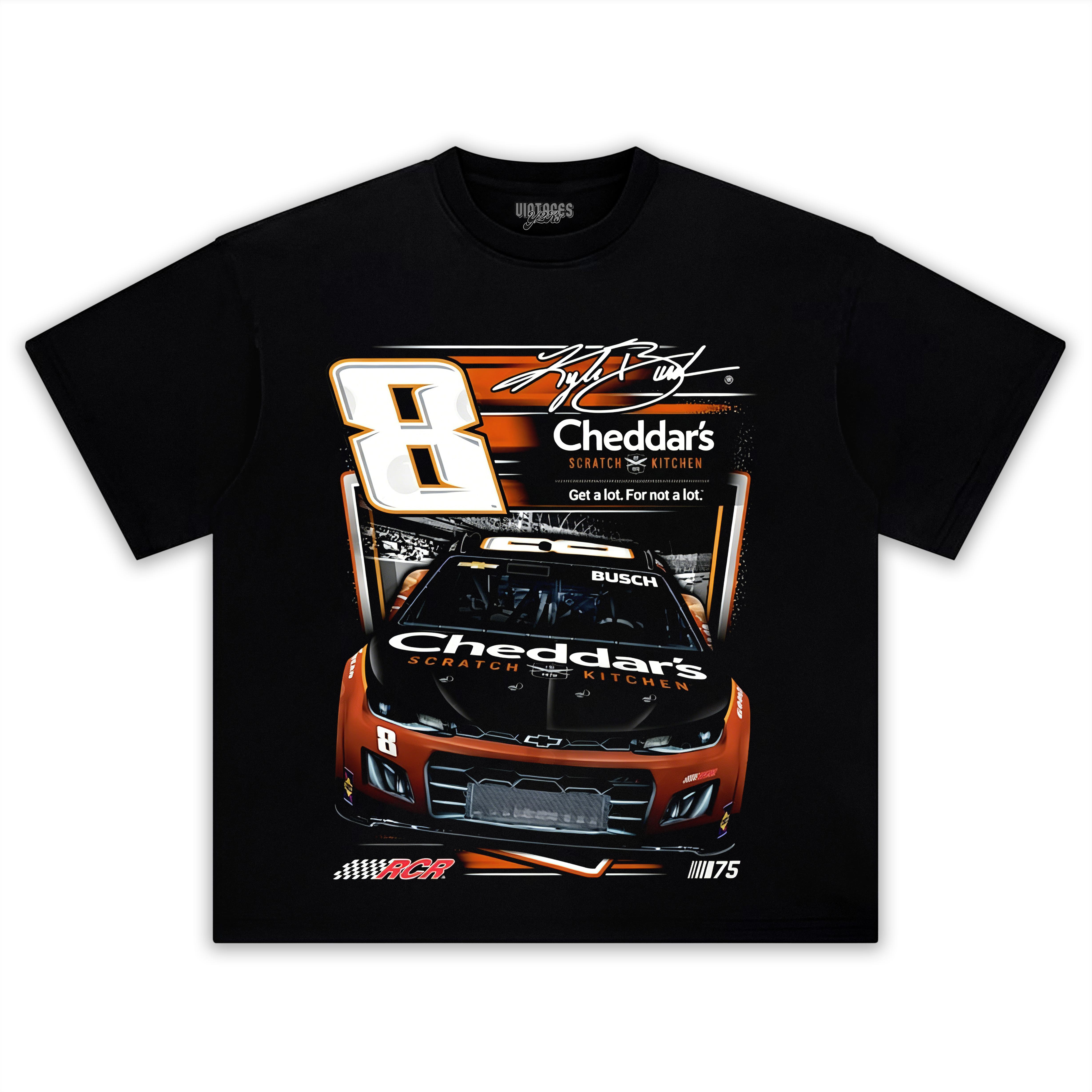 KYLE BUSCH CHEDDAR'S DOMINATOR TANK TOP & TEE & LONG SLEEVE & LAYERED LS & HOODIE