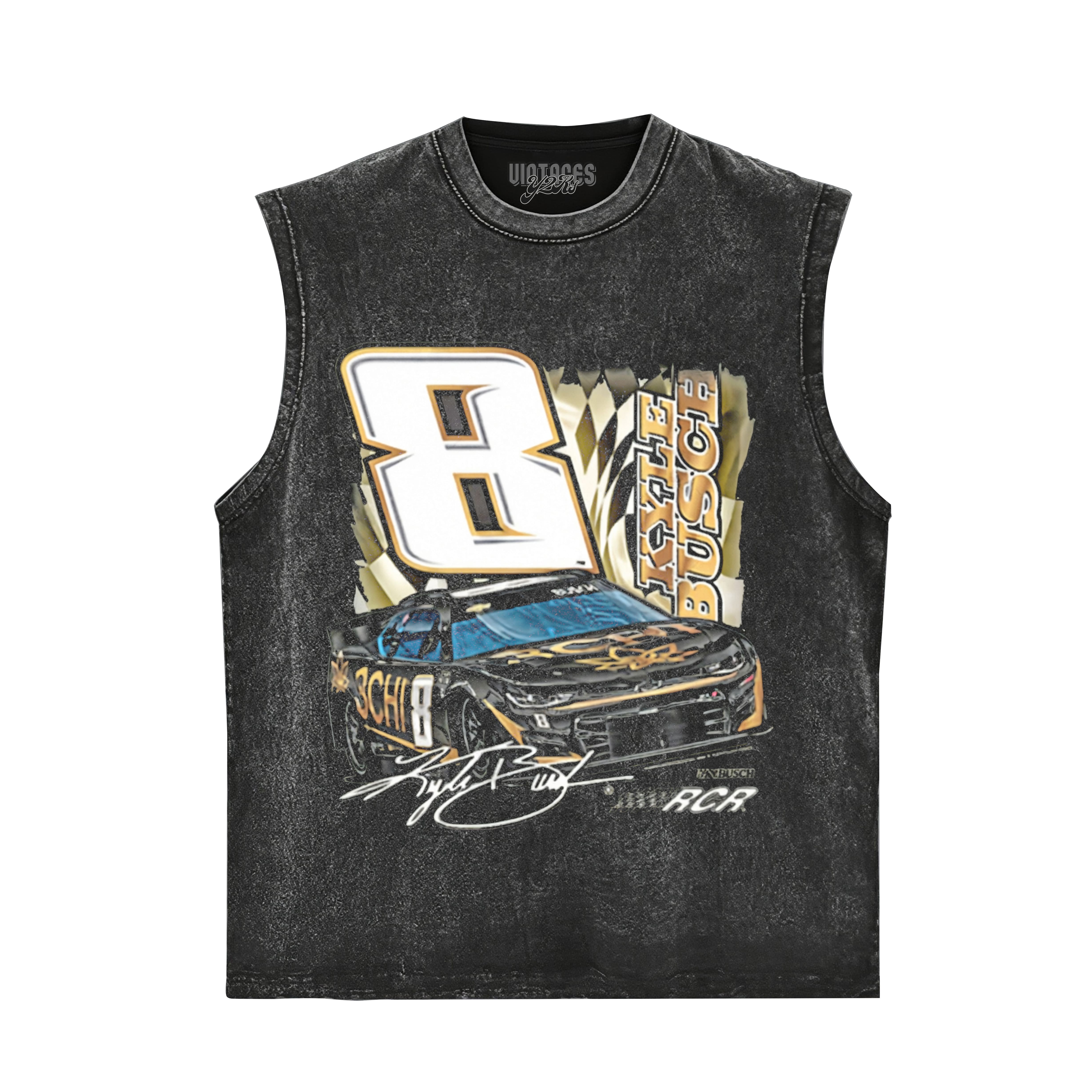 KYLE BUSCH RACING 3CHI CAR TANK TOP & TEE & LONG SLEEVE & LAYERED LS & HOODIE