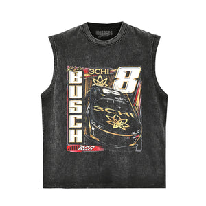 KYLE BUSCH RICHARD RACING TEAM 3CHI TANK TOP & TEE & LONG SLEEVE & LAYERED LS & HOODIE