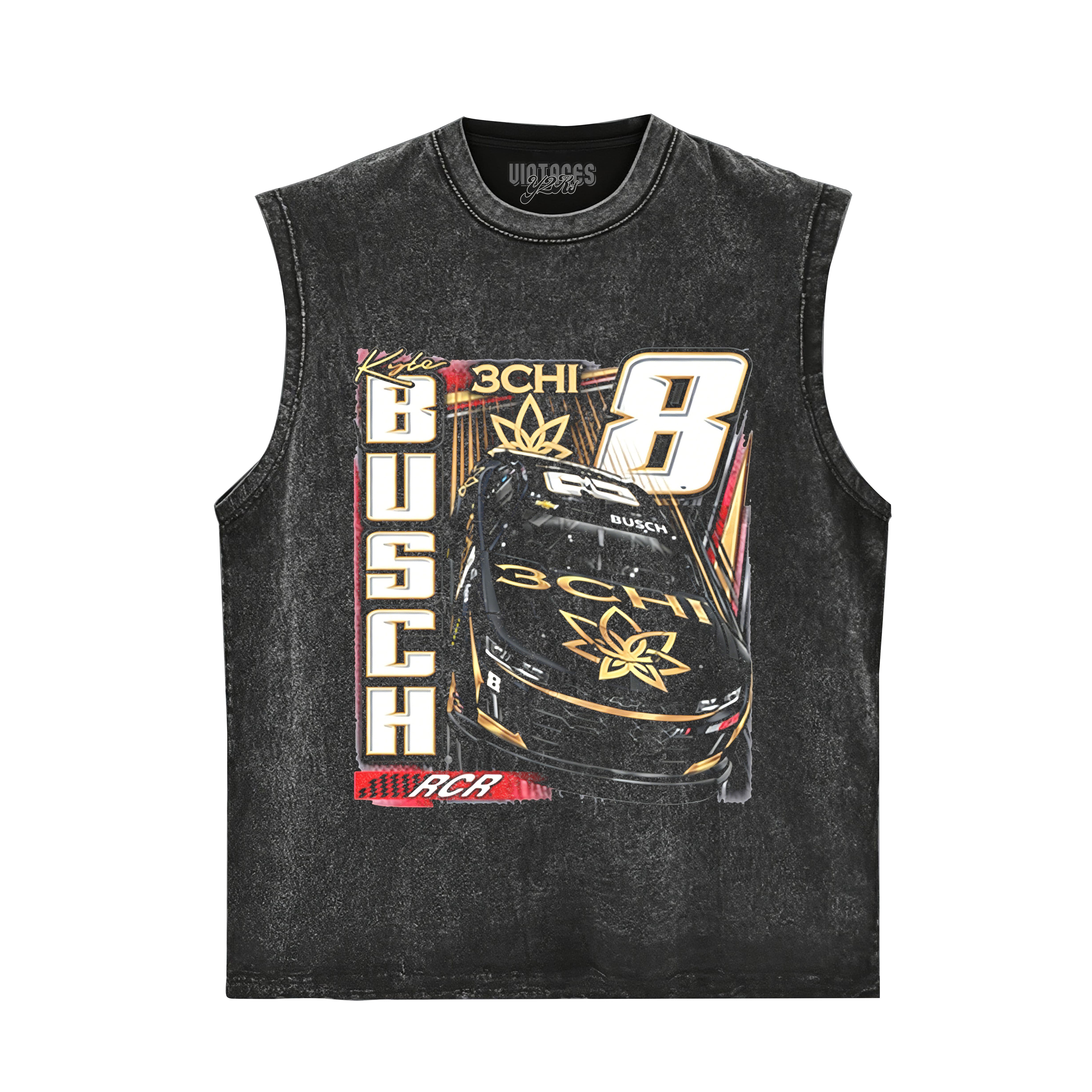 KYLE BUSCH RICHARD RACING TEAM 3CHI TANK TOP & TEE & LONG SLEEVE & LAYERED LS & HOODIE