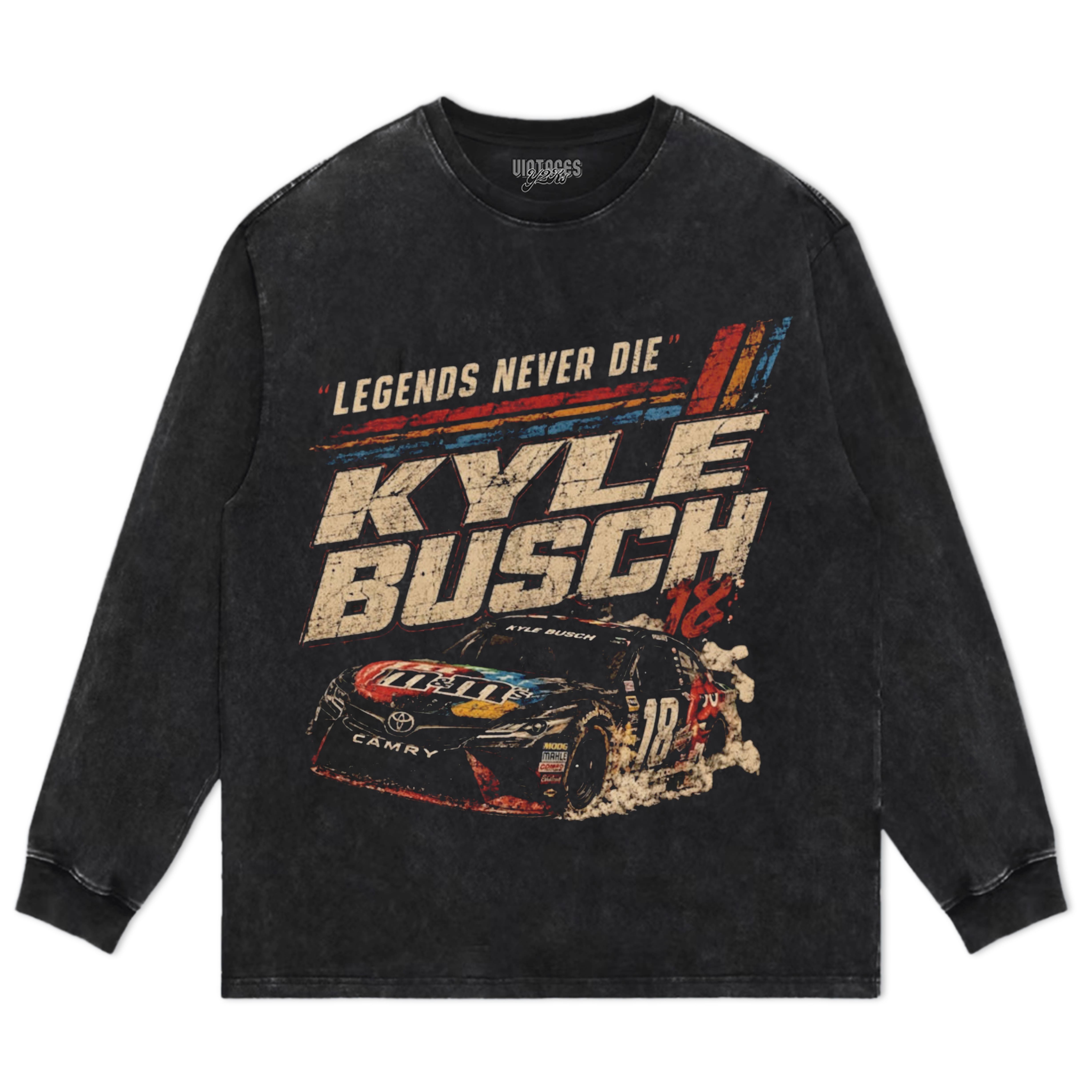 KYLE BUSCH TANK TOP & TEE & LONG SLEEVE & LAYERED LS & HOODIE
