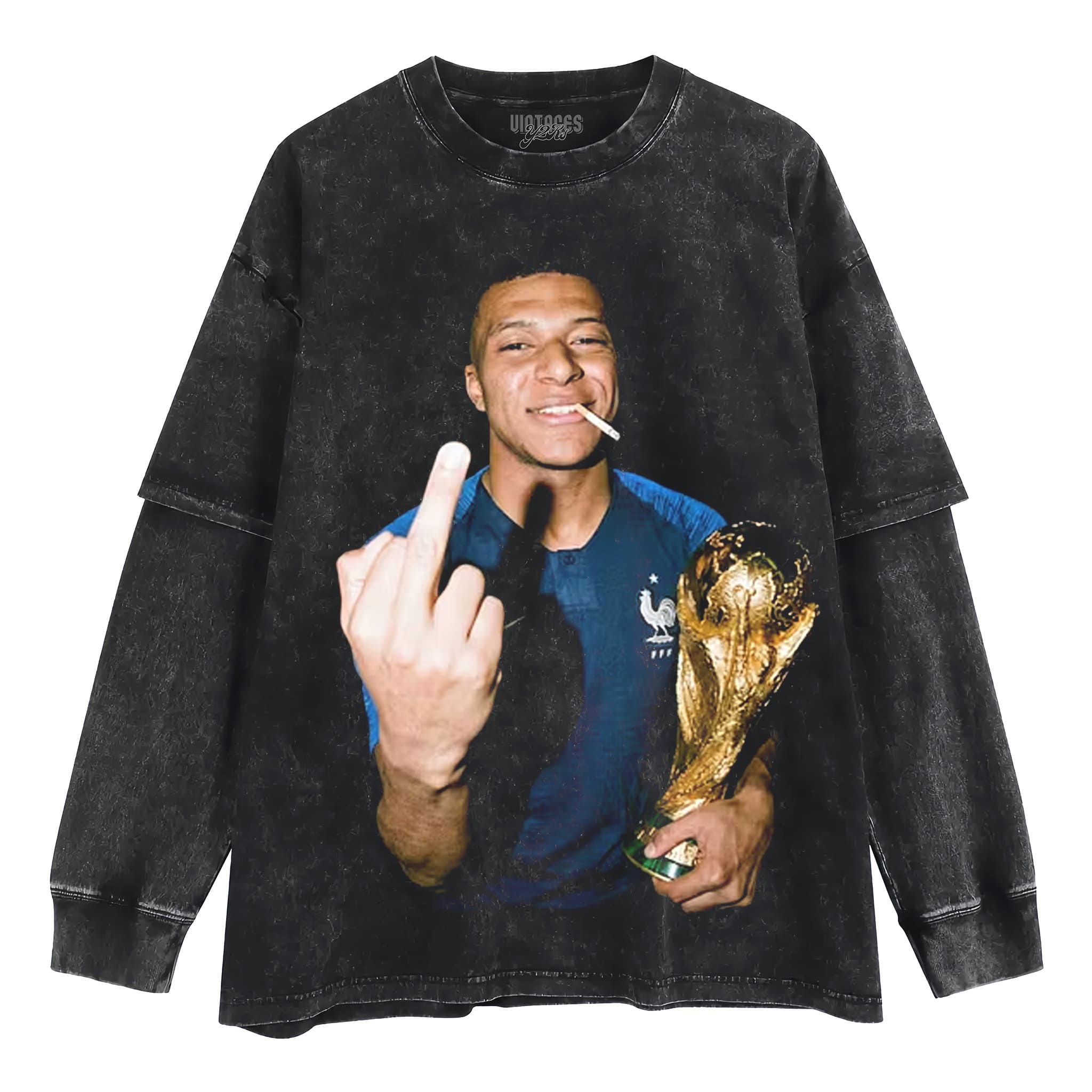 KYLIAN MBAPPÉ - FRANCE V6 TANK TOP & TEE & LONG SLEEVE & LAYERED LS & HOODIE