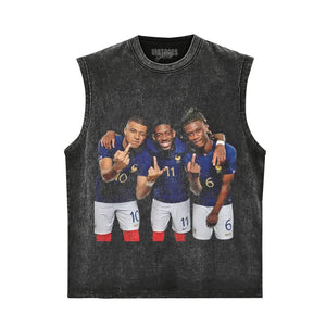 KYLIAN MBAPPÉ & MICHAEL OLISE & RAYAN CHERKI & AURÉLIEN TCHOUAMÉNI TANK TOP & TEE & LONG SLEEVE & LAYERED LS & HOODIE