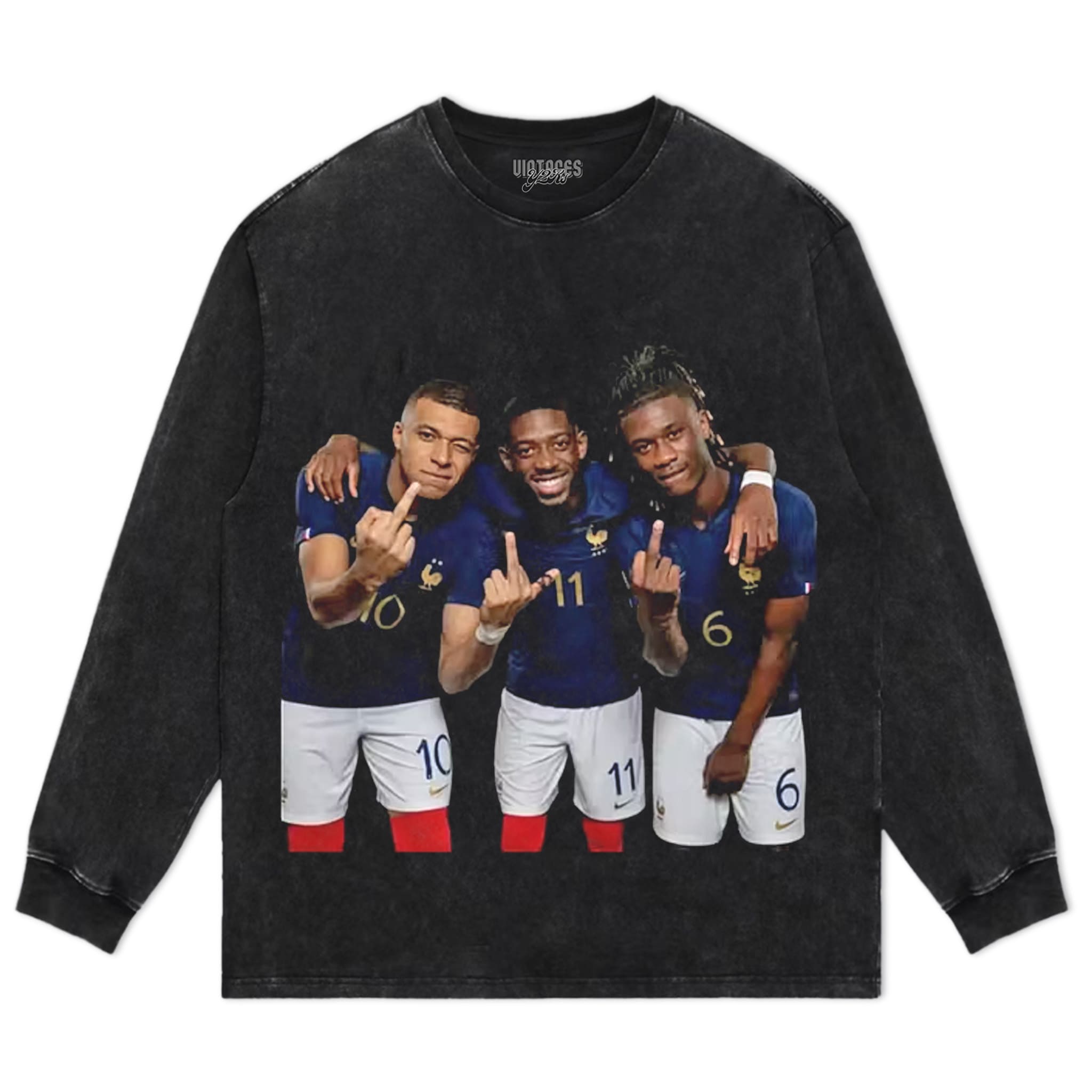 KYLIAN MBAPPÉ & MICHAEL OLISE & RAYAN CHERKI & AURÉLIEN TCHOUAMÉNI TANK TOP & TEE & LONG SLEEVE & LAYERED LS & HOODIE