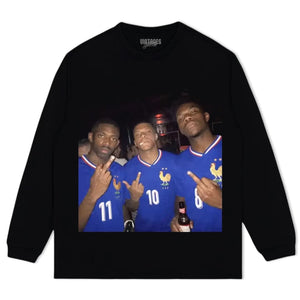 KYLIAN MBAPPÉ & MICHAEL OLISE & RAYAN CHERKI & AURÉLIEN TCHOUAMÉNI V2 TANK TOP & TEE & LONG SLEEVE & LAYERED LS & HOODIE