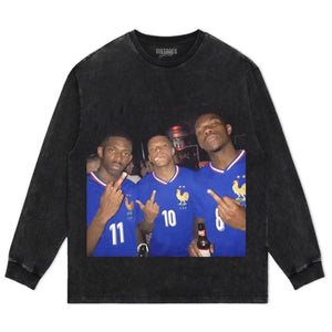 KYLIAN MBAPPÉ & MICHAEL OLISE & RAYAN CHERKI & AURÉLIEN TCHOUAMÉNI V2 TANK TOP & TEE & LONG SLEEVE & LAYERED LS & HOODIE