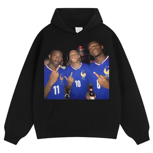 KYLIAN MBAPPÉ & MICHAEL OLISE & RAYAN CHERKI & AURÉLIEN TCHOUAMÉNI V2 TANK TOP & TEE & LONG SLEEVE & LAYERED LS & HOODIE