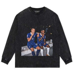 KYLIAN MBAPPE & OUSMANE DEMBELE 2026 VINTAGE TANK TOP & TEE & LONG SLEEVE & LAYERED LS & HOODIE