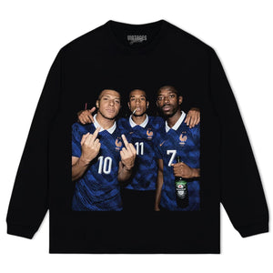 KYLIAN MBAPPE & OUSMANE DEMBELE & MICHAEL OLISE 2026 VINTAGE TANK TOP & TEE & LONG SLEEVE & LAYERED LS & HOODIE