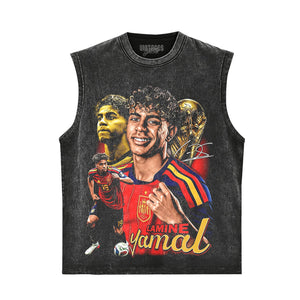 LAMINE YAMAL 2026 VINTAGE V2 TANK TOP & TEE & LONG SLEEVE & LAYERED LS & HOODIE