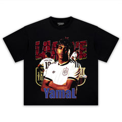LAMINE YAMAL 2026 VINTAGE V4 TANK TOP & TEE & LONG SLEEVE & LAYERED LS & HOODIE