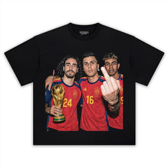 LAMINE YAMAL & MARC CUCURELLA & RODRI FIFA 2026 CHAMPION TANK TOP & TEE & LONG SLEEVE & LAYERED LS & HOODIE