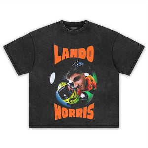 LANDO NORRIS VINTAGE TANK TOP & TEE & LONG SLEEVE & LAYERED LS & HOODIE