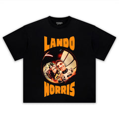 LANDO NORRIS VINTAGE V2 TANK TOP & TEE & LONG SLEEVE & LAYERED LS & HOODIE