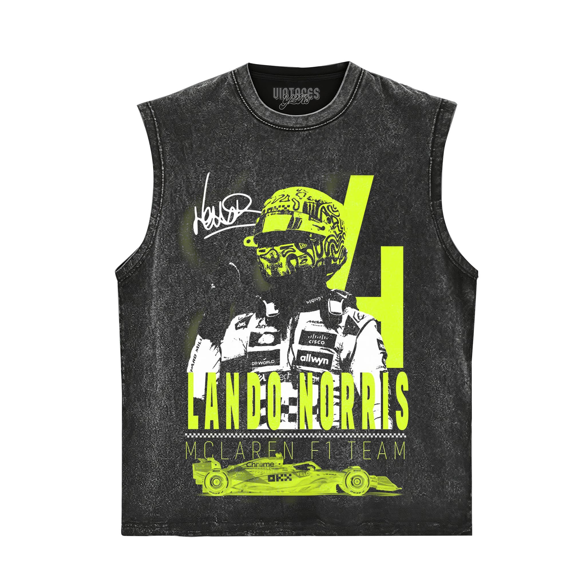 LANDO NORRIS VINTAGE V3 TANK TOP & TEE & LONG SLEEVE & LAYERED LS & HOODIE
