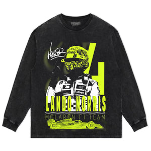 LANDO NORRIS VINTAGE V3 TANK TOP & TEE & LONG SLEEVE & LAYERED LS & HOODIE