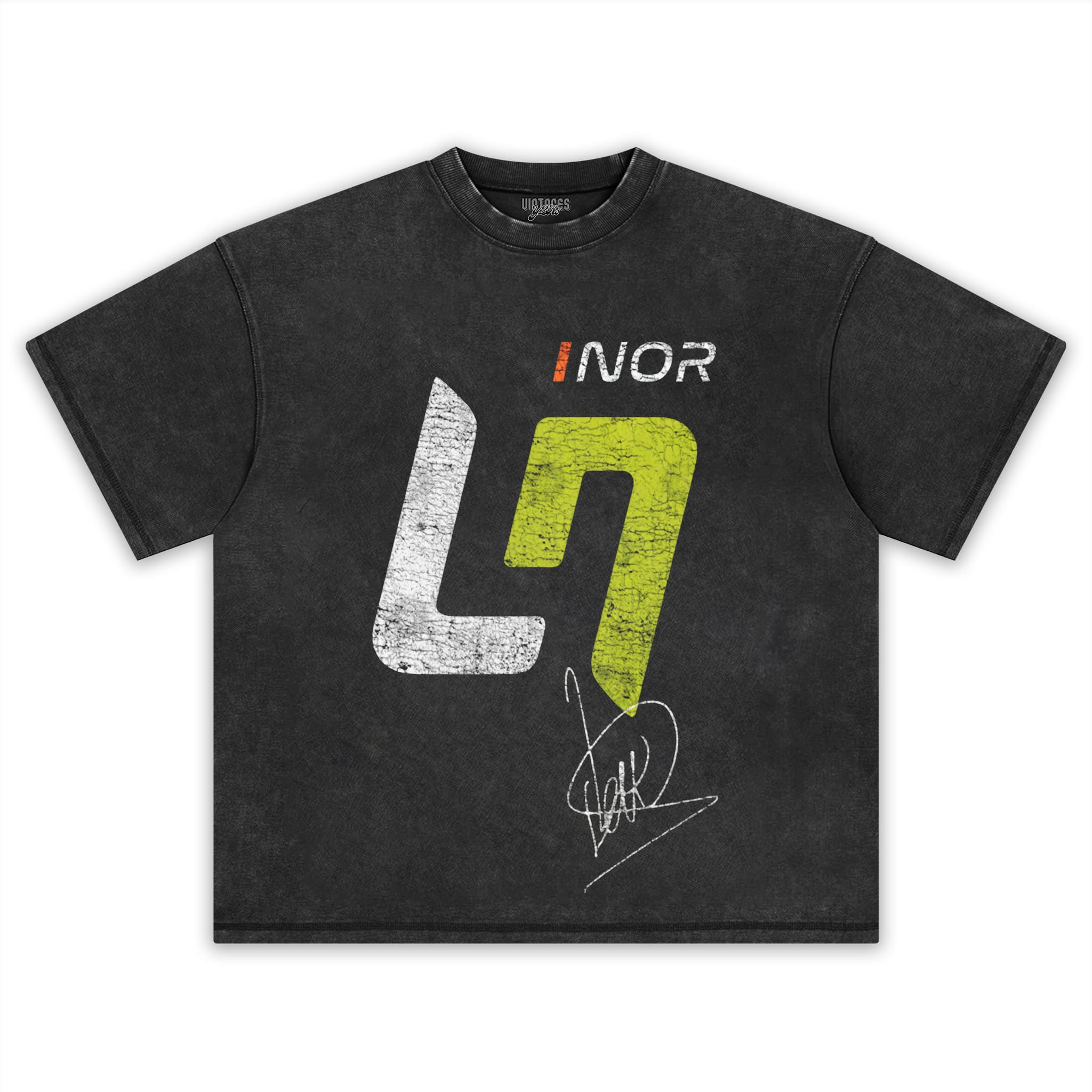 LANDO NORRIS VINTAGE V4 TANK TOP & TEE & LONG SLEEVE & LAYERED LS & HOODIE