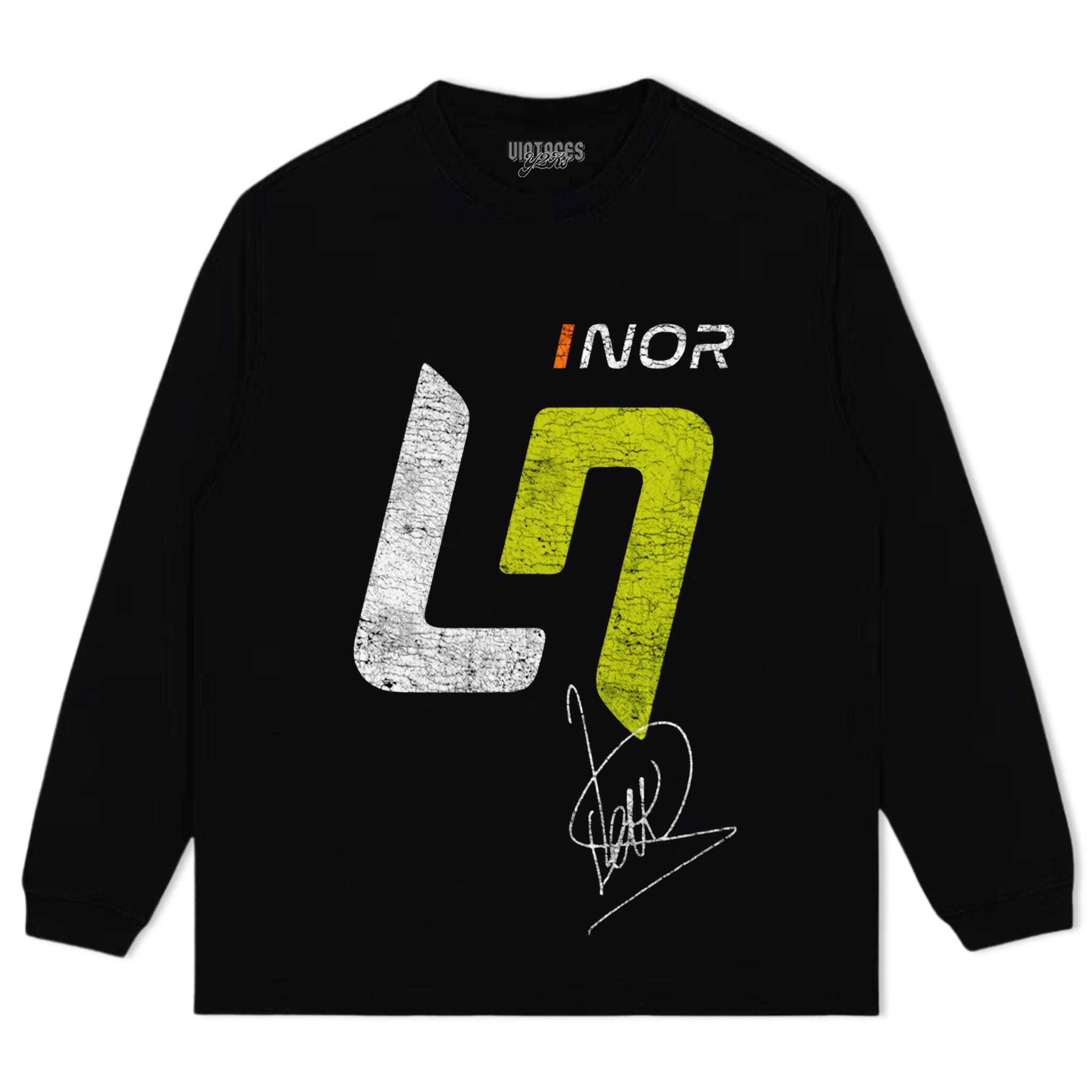 LANDO NORRIS VINTAGE V4 TANK TOP & TEE & LONG SLEEVE & LAYERED LS & HOODIE