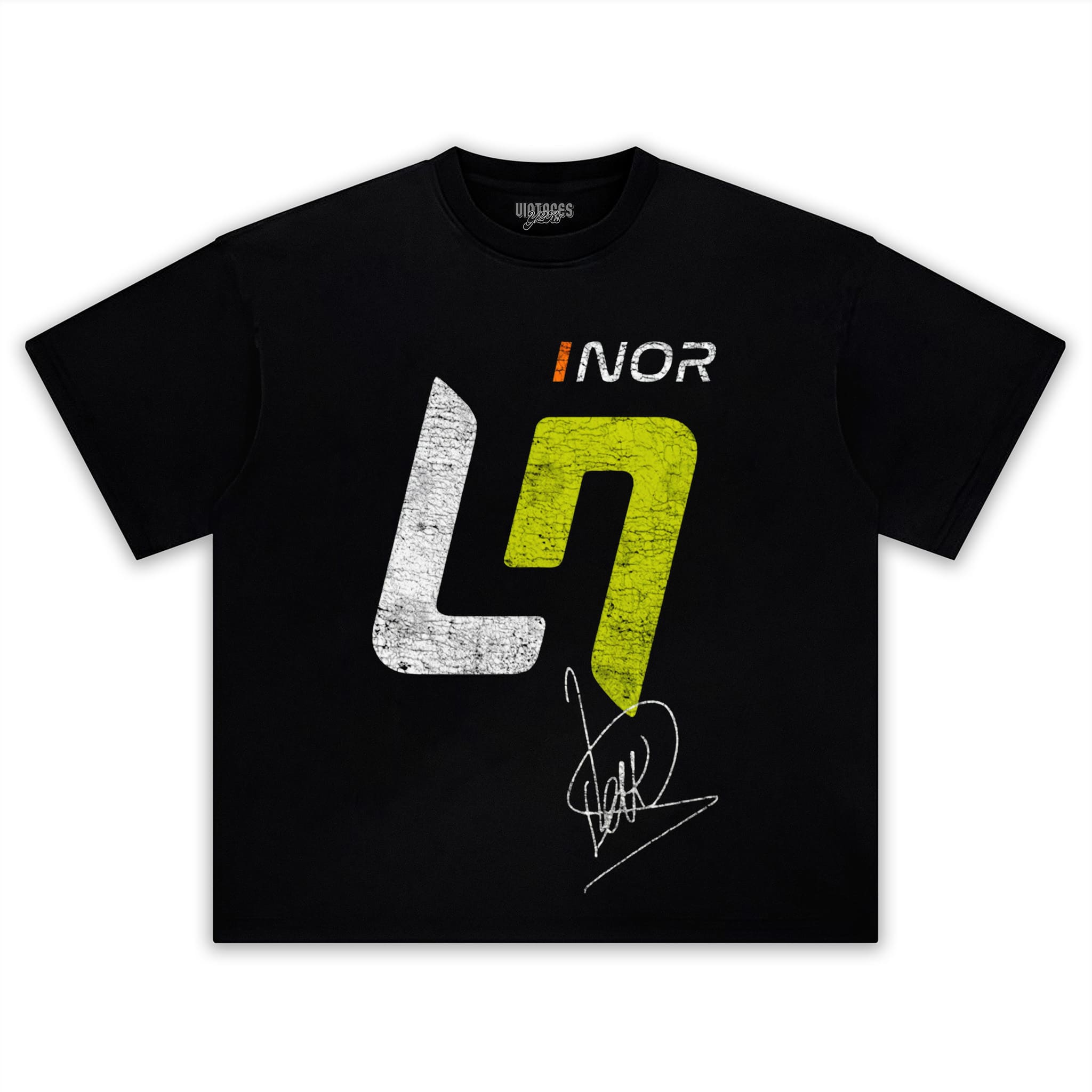 LANDO NORRIS VINTAGE V4 TANK TOP & TEE & LONG SLEEVE & LAYERED LS & HOODIE