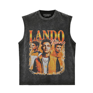 LANDO NORRIS VINTAGE V5 TANK TOP & TEE & LONG SLEEVE & LAYERED LS & HOODIE