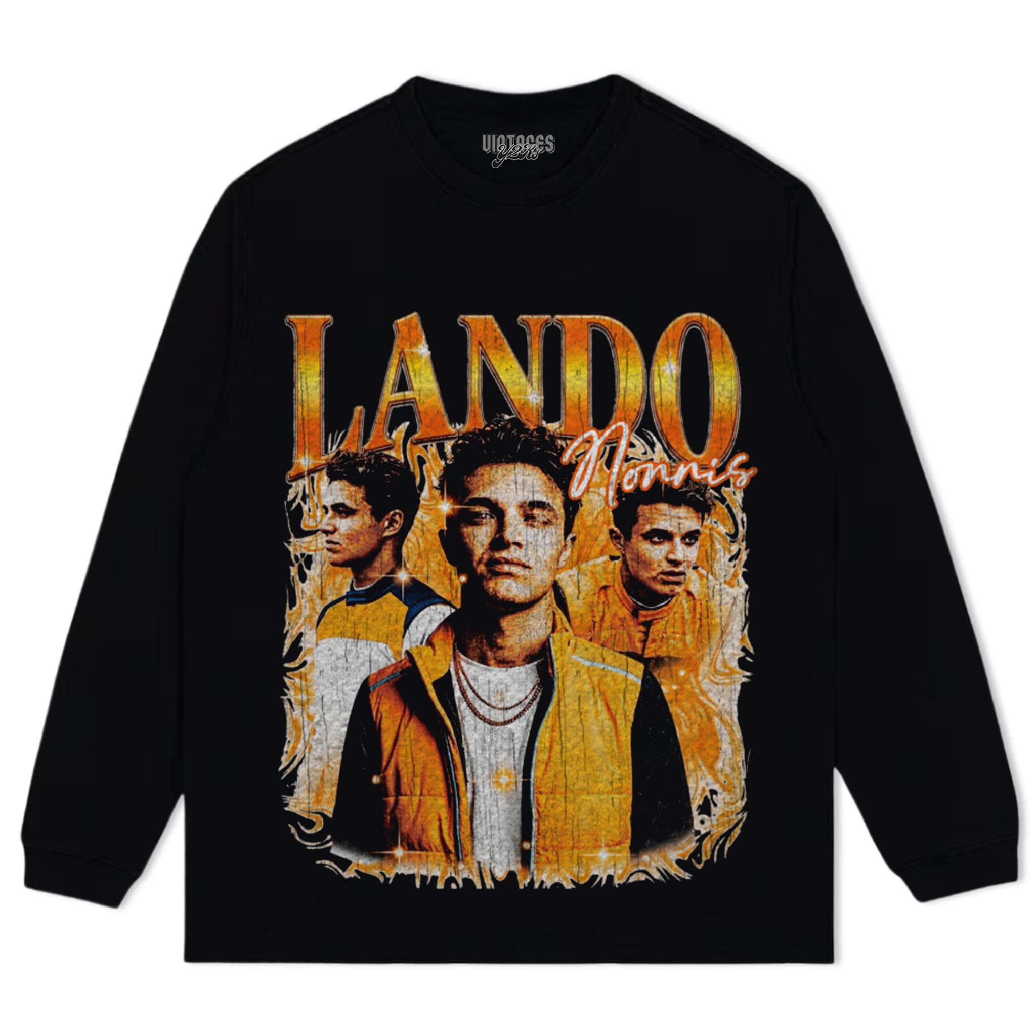 LANDO NORRIS VINTAGE V5 TANK TOP & TEE & LONG SLEEVE & LAYERED LS & HOODIE