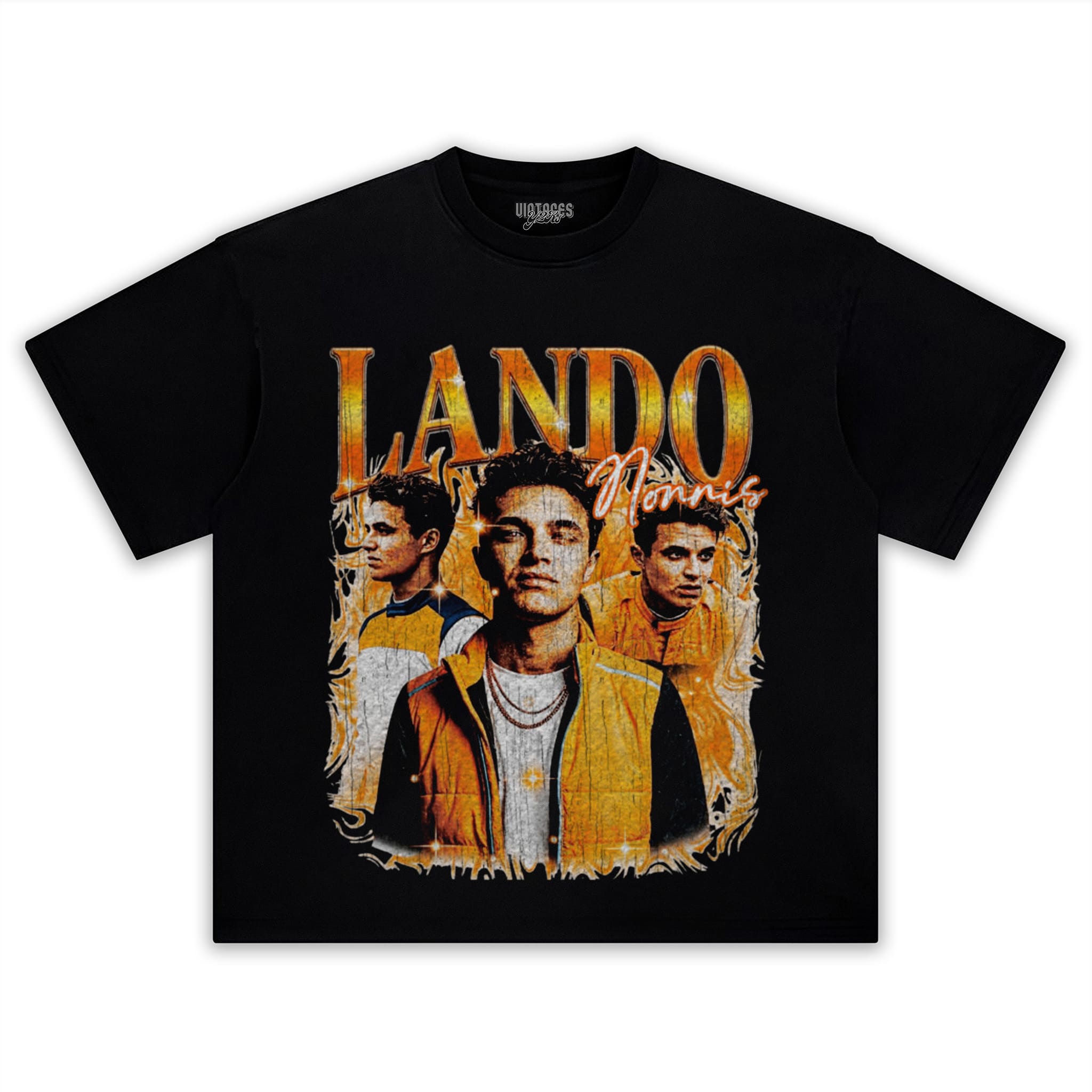 LANDO NORRIS VINTAGE V5 TANK TOP & TEE & LONG SLEEVE & LAYERED LS & HOODIE