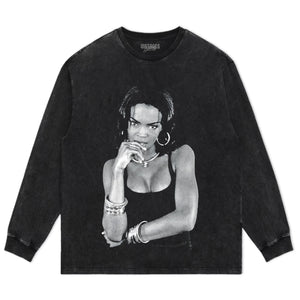 LAURYN HILL 80S 90S VINTAGE LOOK TANK TOP & TEE & LONG SLEEVE & LAYERED LS & HOODIE