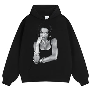 LAURYN HILL 80S 90S VINTAGE LOOK TANK TOP & TEE & LONG SLEEVE & LAYERED LS & HOODIE