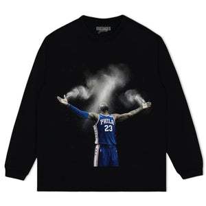 LBJ PHILADELPHIA 76ERS GRAPHIC TANK TOP & TEE & LONG SLEEVE & LAYERED LS & HOODIE