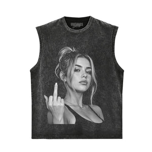 LEAH HALTON TANK TOP & TEE & LONG SLEEVE & LAYERED LS & HOODIE