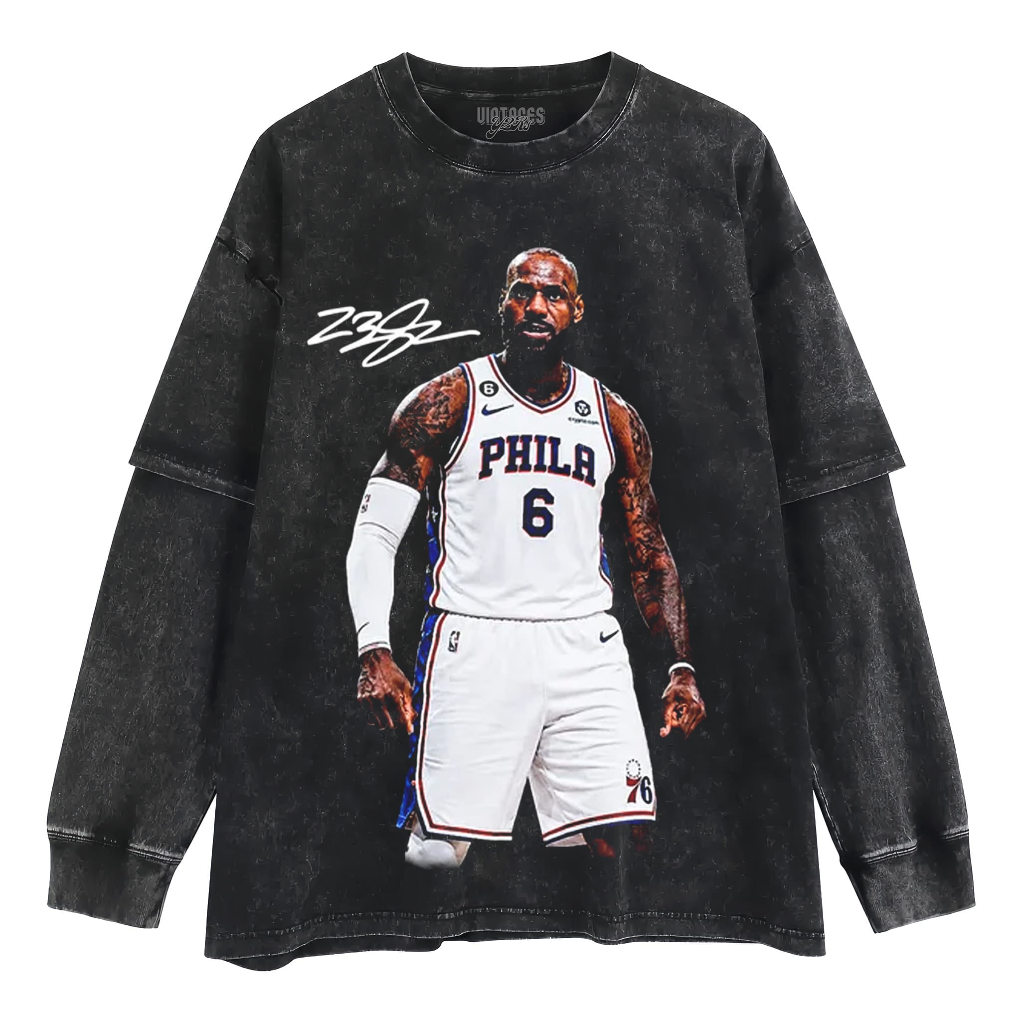 LEBRON - THE KING TANK TOP & TEE & LONG SLEEVE & LAYERED LS & HOODIE