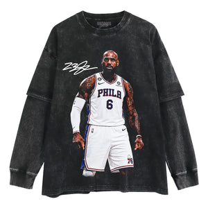 LEBRON - THE KING TANK TOP & TEE & LONG SLEEVE & LAYERED LS & HOODIE
