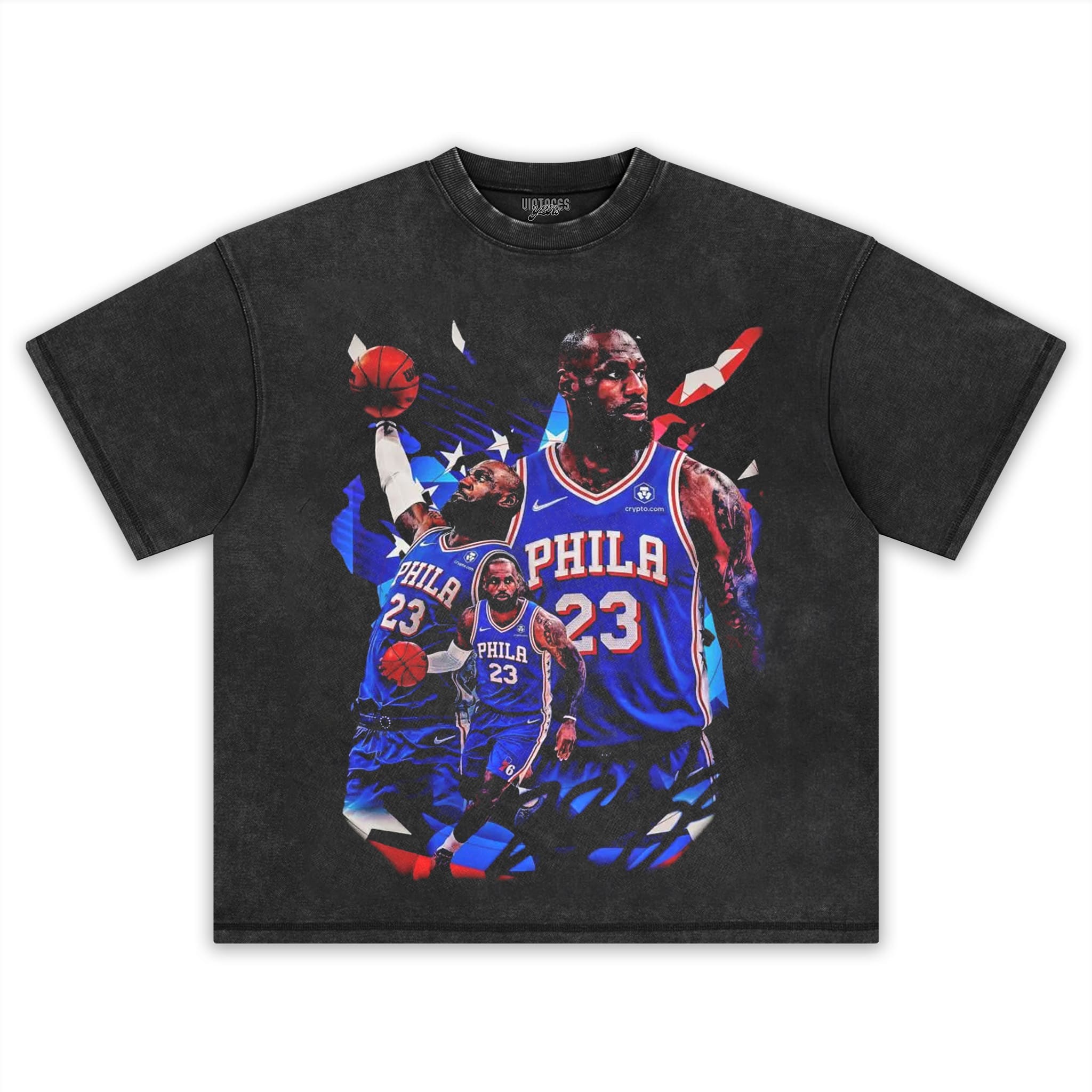 LEBRON JAMES - 76ERS V2 TANK TOP & TEE & LONG SLEEVE & LAYERED LS & HOODIE