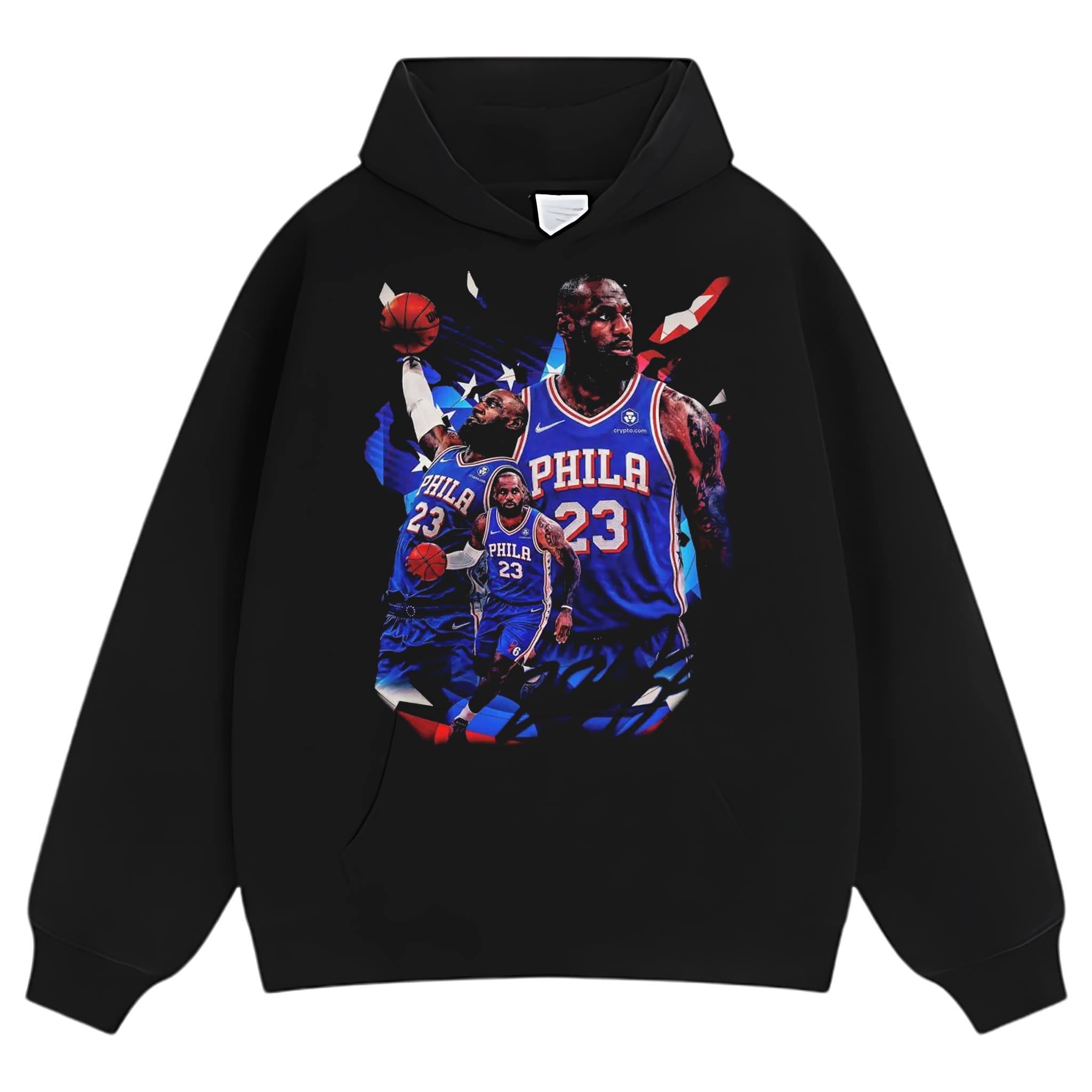 LEBRON JAMES - 76ERS V2 TANK TOP & TEE & LONG SLEEVE & LAYERED LS & HOODIE