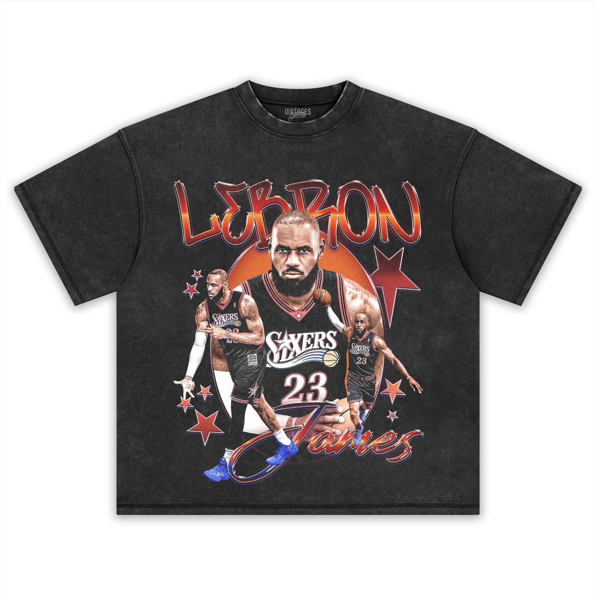 LEBRON JAMES - 76ERS V3 TANK TOP & TEE & LONG SLEEVE & LAYERED LS & HOODIE