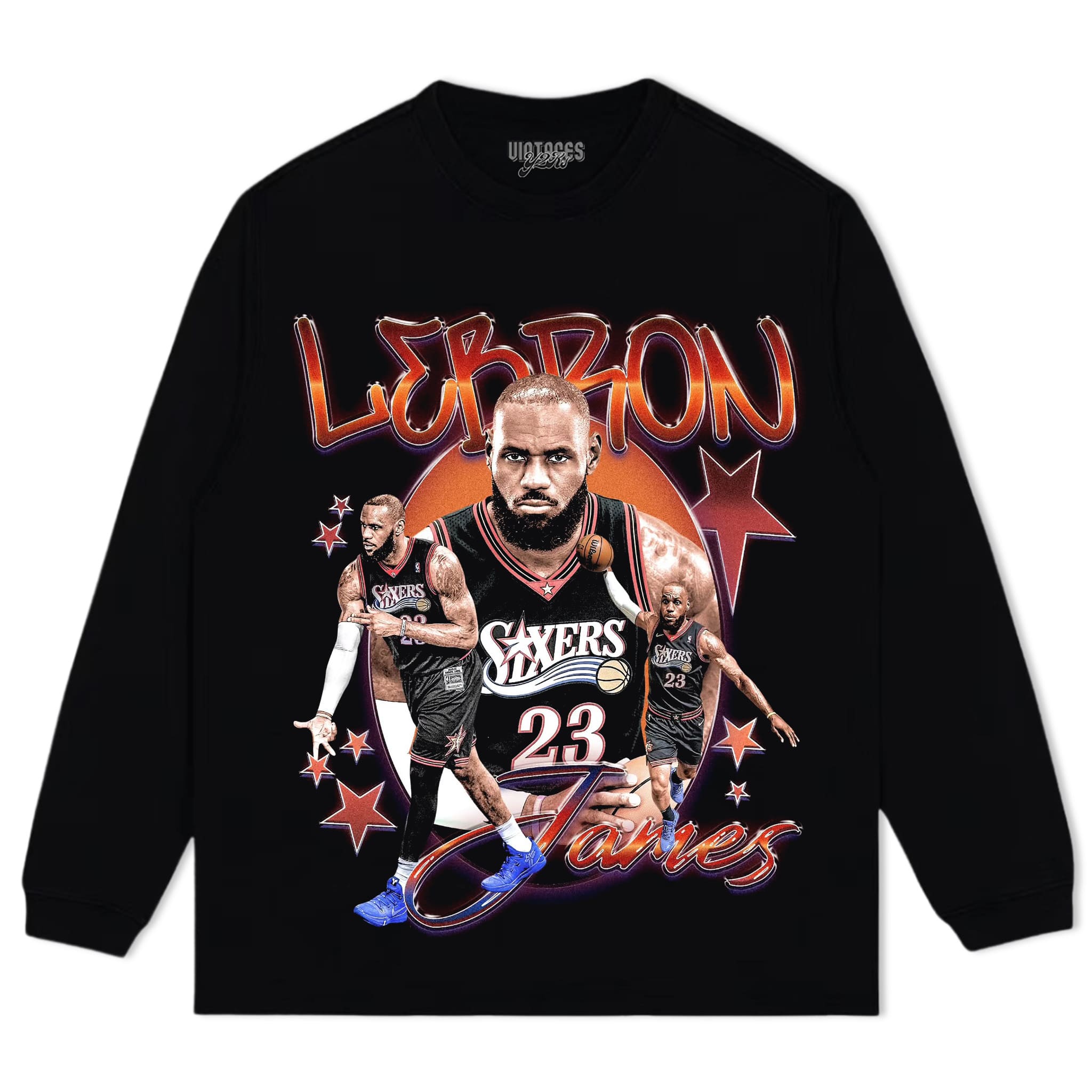 LEBRON JAMES - 76ERS V3 TANK TOP & TEE & LONG SLEEVE & LAYERED LS & HOODIE