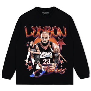 LEBRON JAMES - 76ERS V3 TANK TOP & TEE & LONG SLEEVE & LAYERED LS & HOODIE