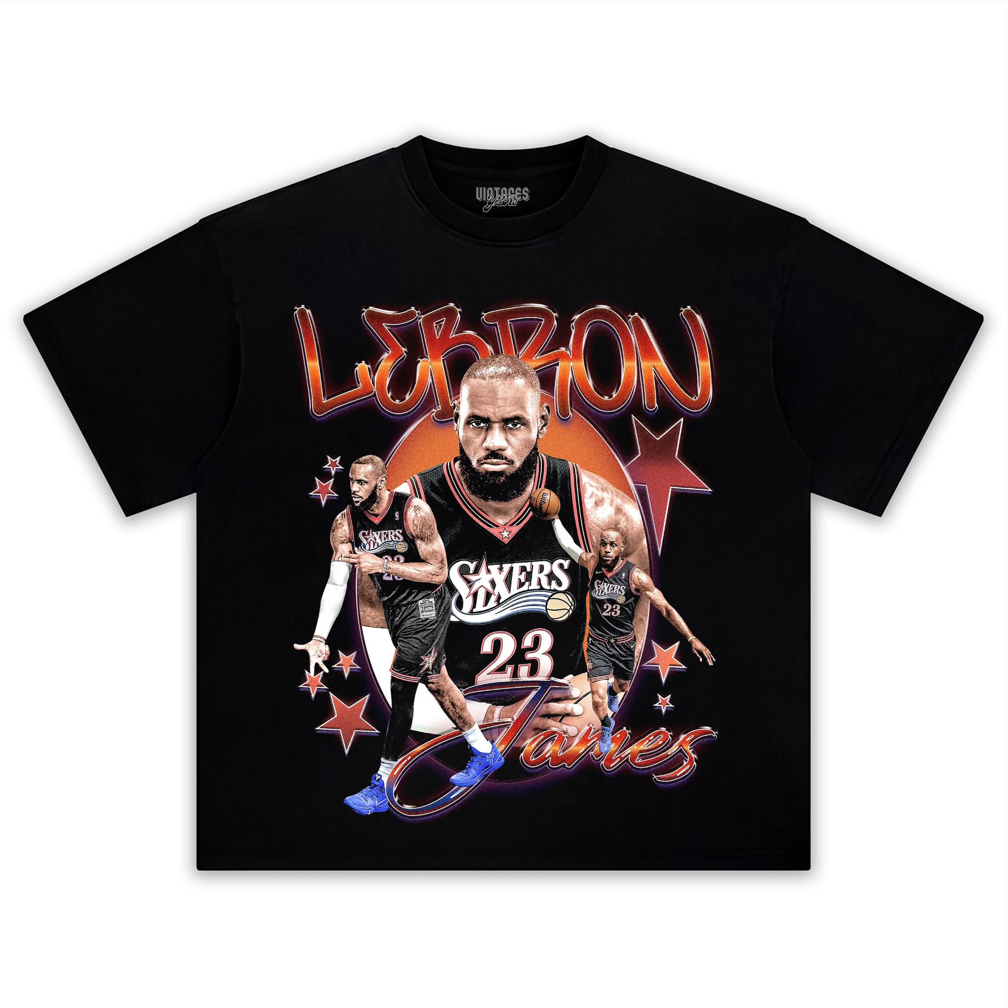LEBRON JAMES - 76ERS V3 TANK TOP & TEE & LONG SLEEVE & LAYERED LS & HOODIE