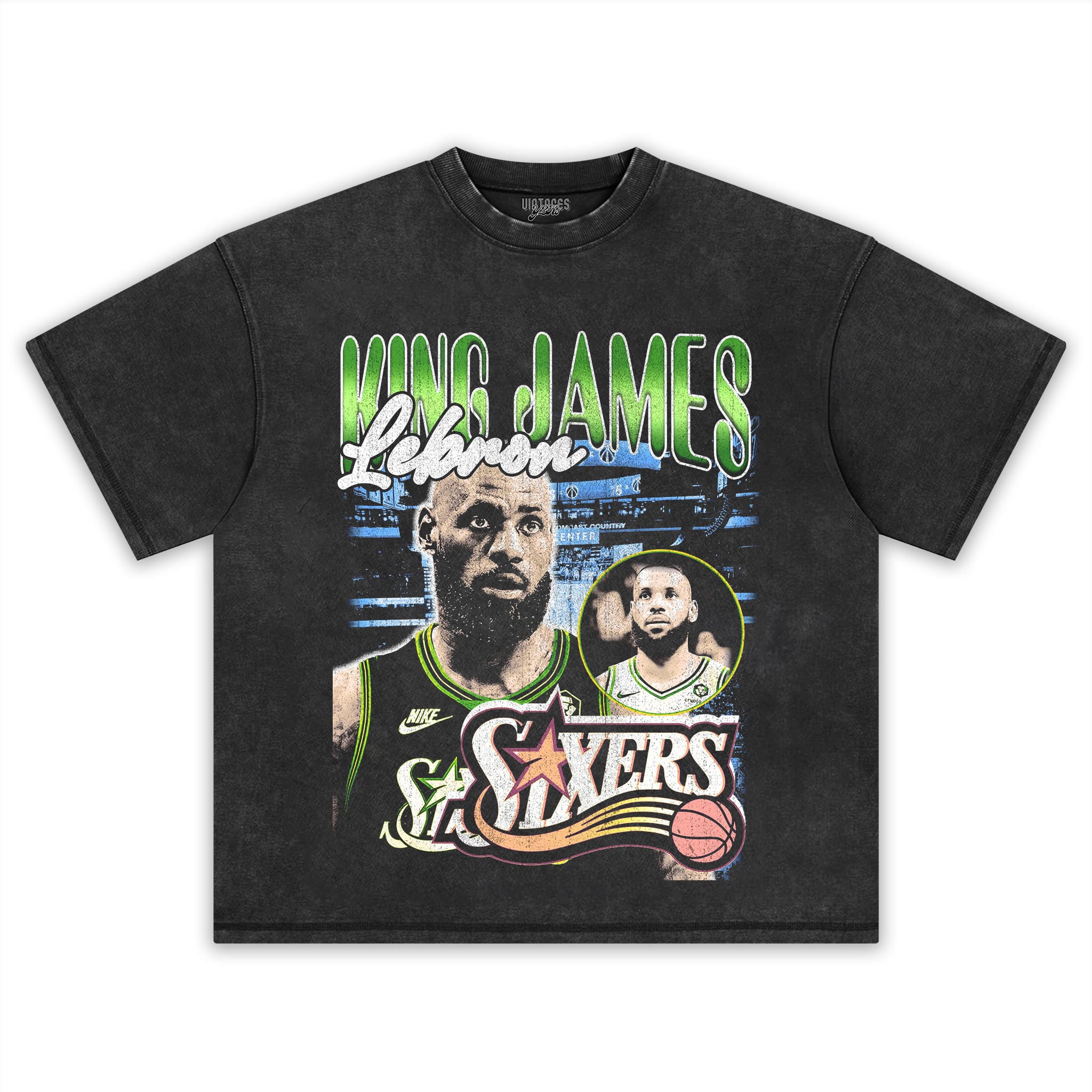 LEBRON JAMES - 76ERS V4 TANK TOP & TEE & LONG SLEEVE & LAYERED LS & HOODIE