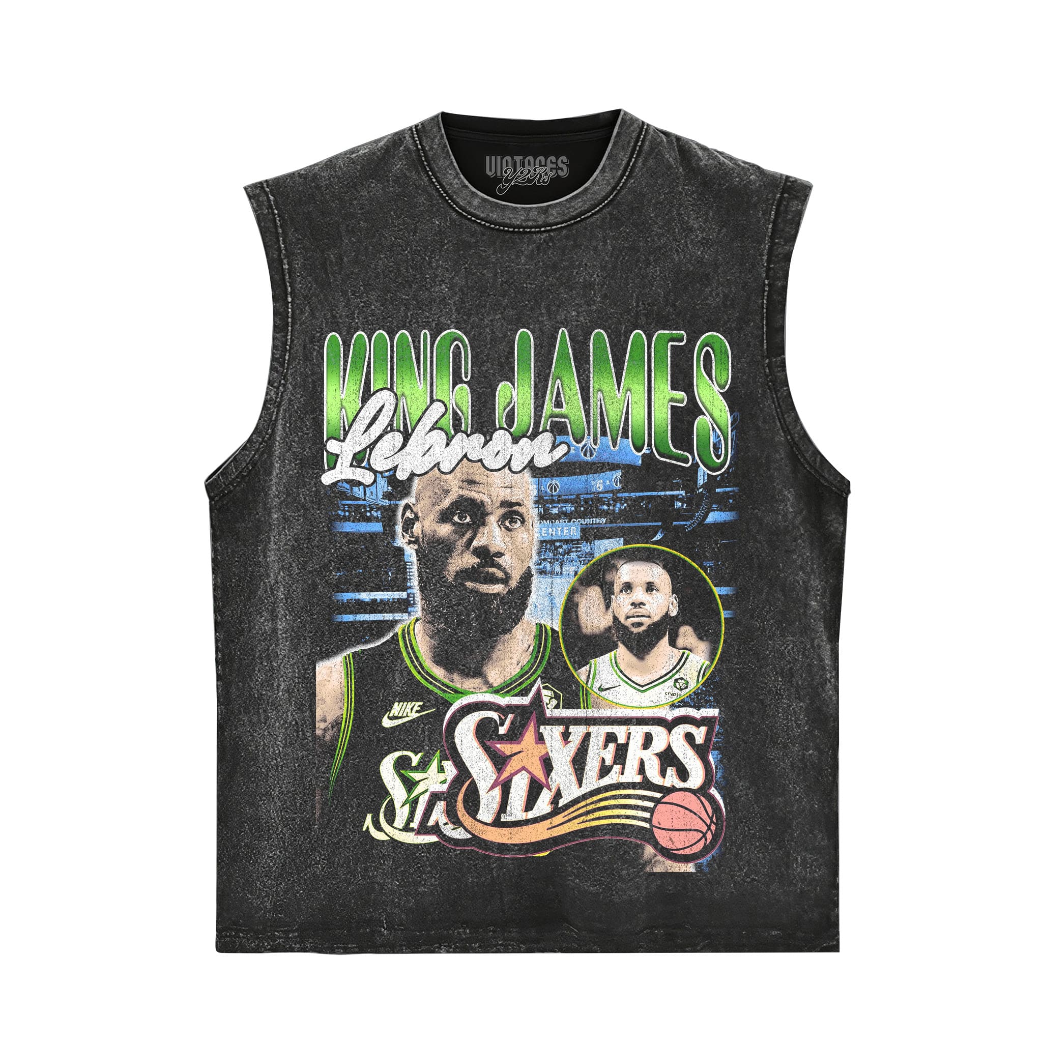 LEBRON JAMES - 76ERS V4 TANK TOP & TEE & LONG SLEEVE & LAYERED LS & HOODIE