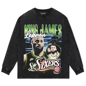 LEBRON JAMES - 76ERS V4 TANK TOP & TEE & LONG SLEEVE & LAYERED LS & HOODIE