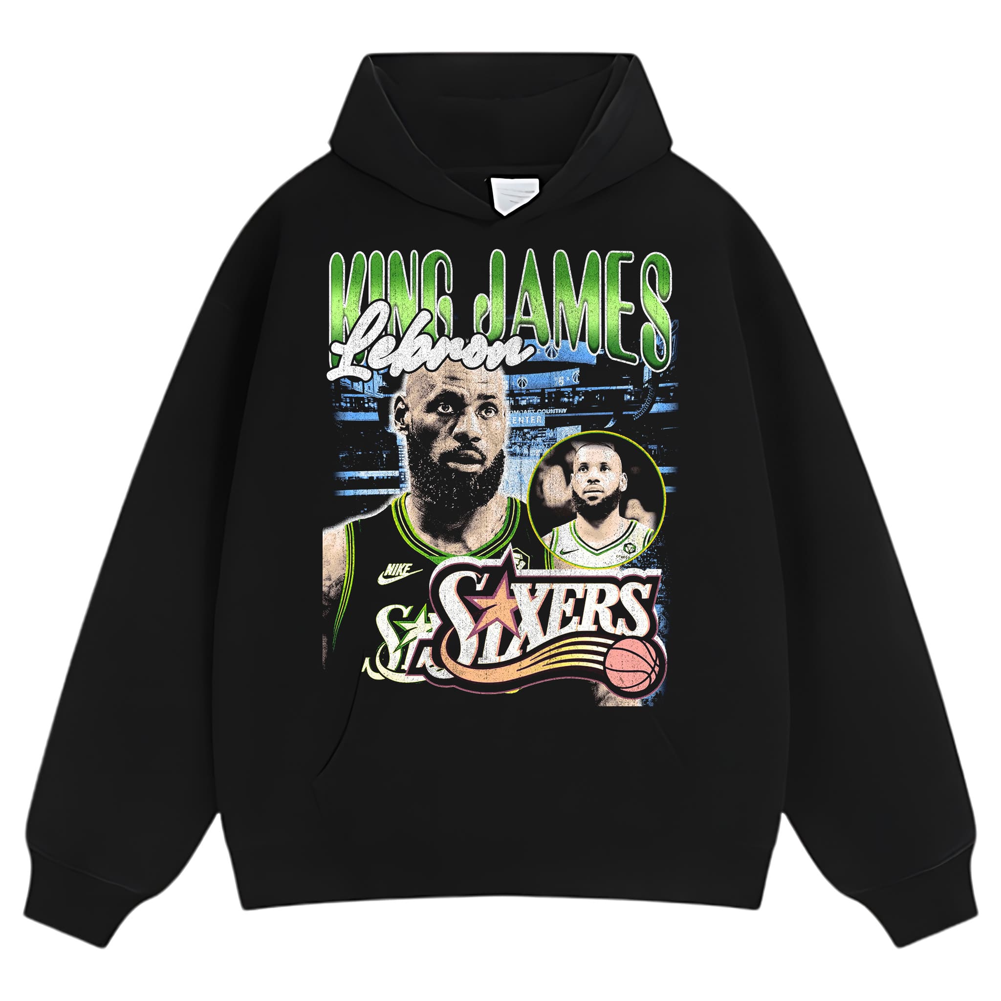 LEBRON JAMES - 76ERS V4 TANK TOP & TEE & LONG SLEEVE & LAYERED LS & HOODIE