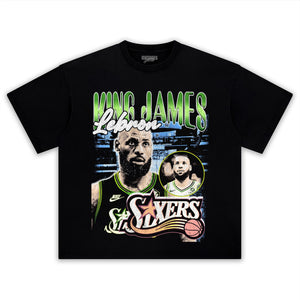 LEBRON JAMES - 76ERS V4 TANK TOP & TEE & LONG SLEEVE & LAYERED LS & HOODIE