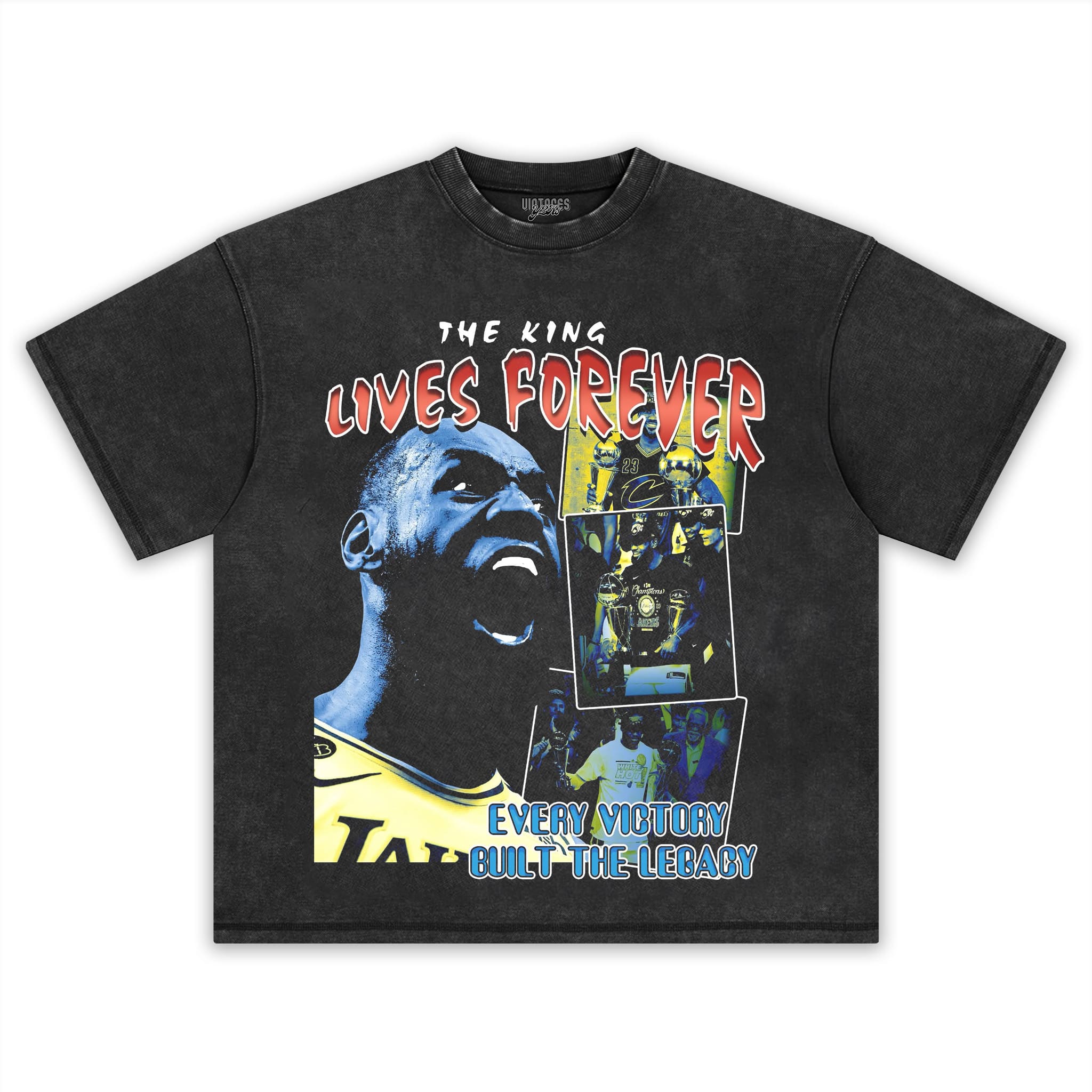 LEBRON JAMES - KING TANK TOP & TEE & LONG SLEEVE & LAYERED LS & HOODIE