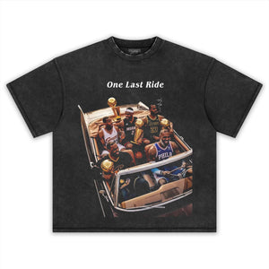 LEBRON JAMES - ONE LAST RIDE TANK TOP & TEE & LONG SLEEVE & LAYERED LS & HOODIE