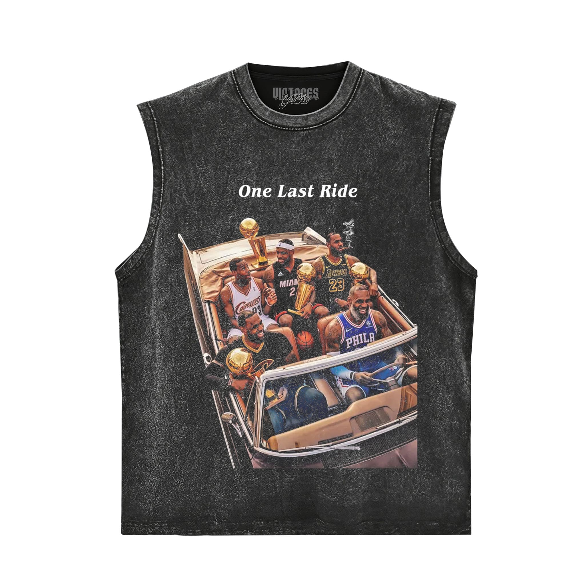 LEBRON JAMES - ONE LAST RIDE TANK TOP & TEE & LONG SLEEVE & LAYERED LS & HOODIE