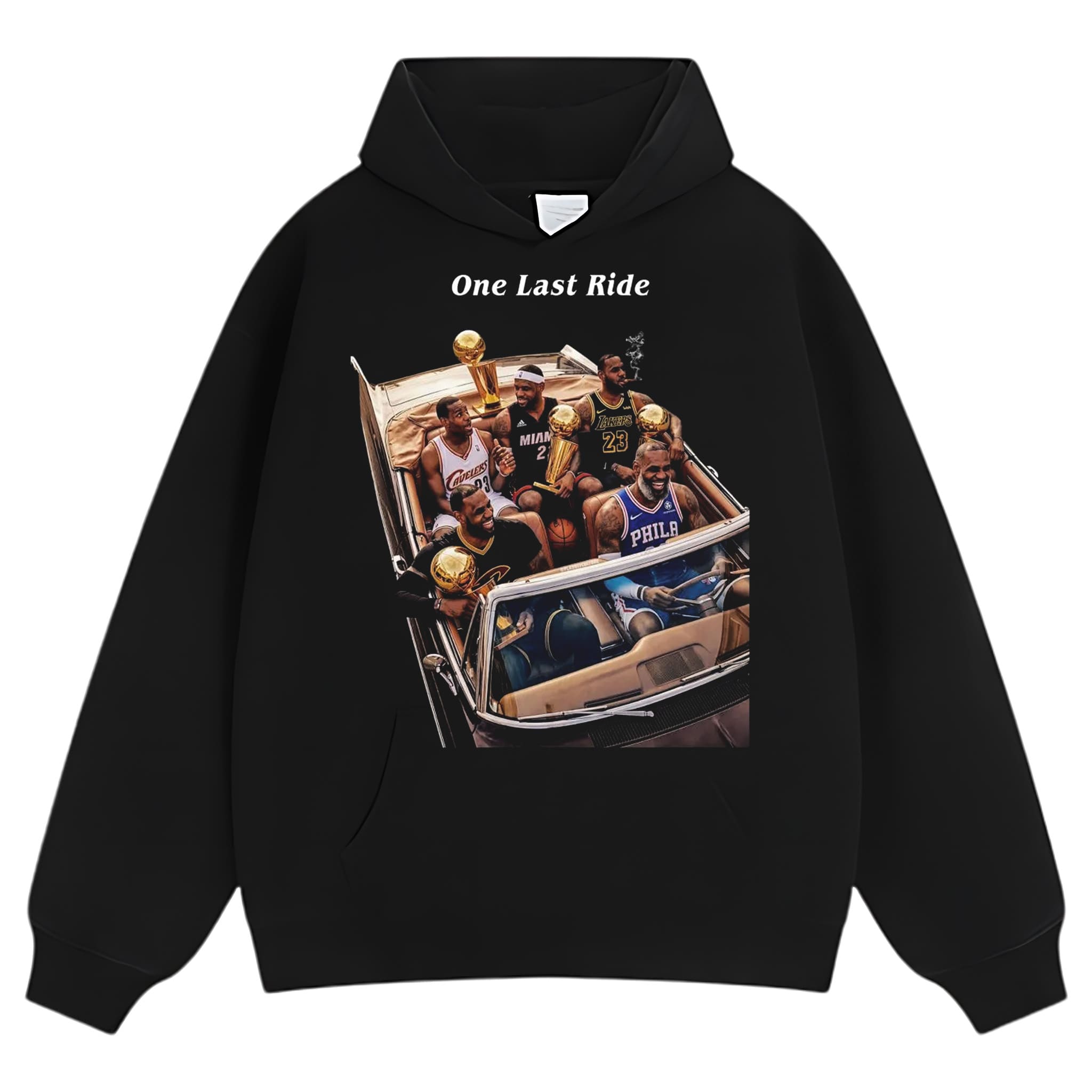LEBRON JAMES - ONE LAST RIDE TANK TOP & TEE & LONG SLEEVE & LAYERED LS & HOODIE
