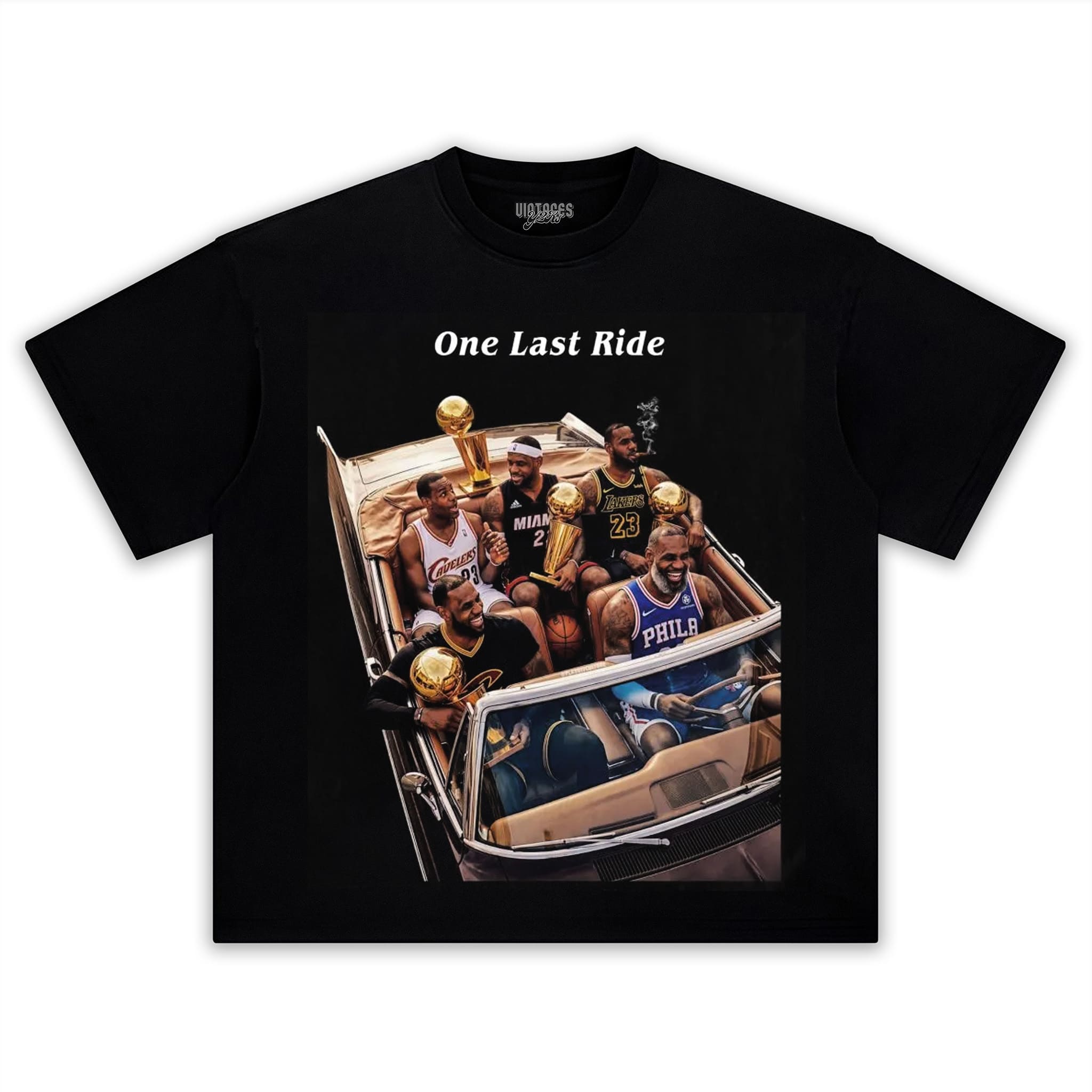 LEBRON JAMES - ONE LAST RIDE TANK TOP & TEE & LONG SLEEVE & LAYERED LS & HOODIE